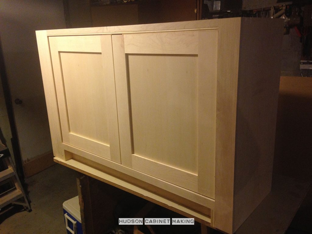 unfinished maple inset doors