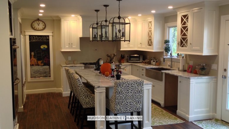 newly installed kitchen waiting for dishwashers