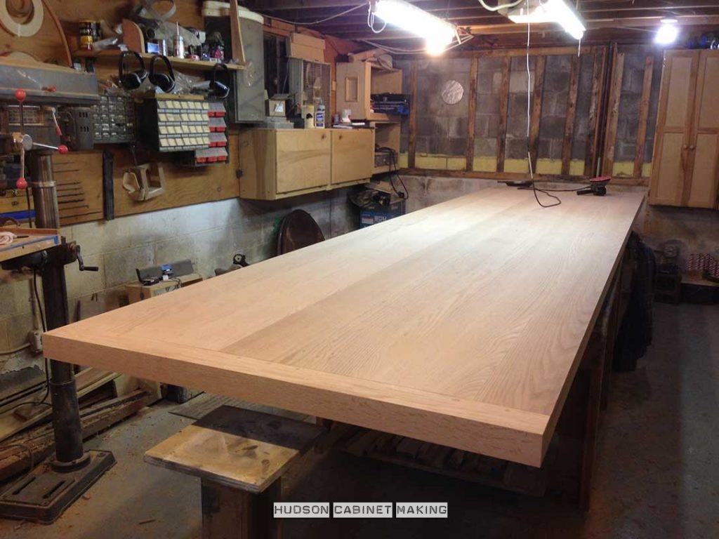 sixteen foot oak table